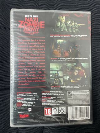 Sniper Elite Nazi Zombie Army PC DVD