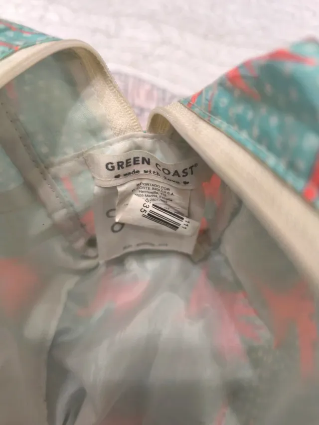 Neceser Green Coast estampado