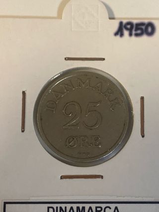 Lote 10 Monedas Dinamarca