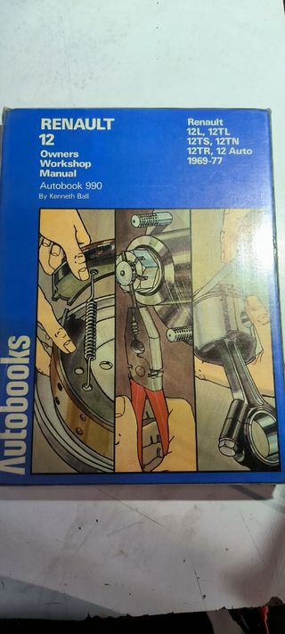 Manual de taller del Renault 12 