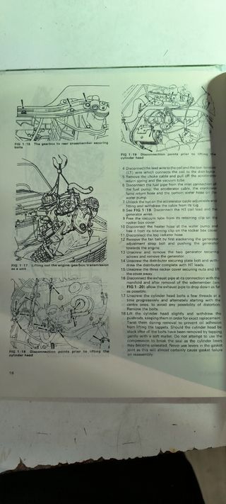 Manual de taller del Renault 12 