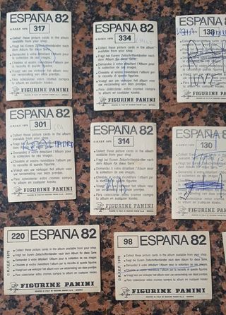 Album e figurine Spagna 82 - Mondiali Calcio