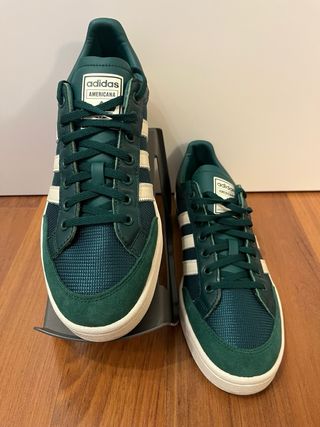 Zapatillas Adidas Verdes Originales talla 44 - 2/3