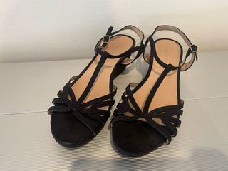 Sandalias de fiesta negras