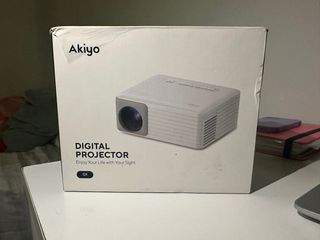 Proyector Akiyo O1 Gris/Blanco