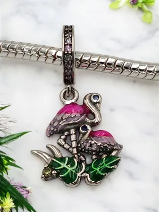 Charm Flamencos Plata S925