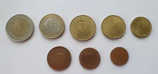 8 MONEDAS DE HOLANDA
