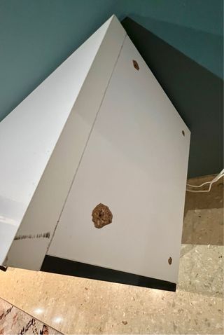 Aparador moderno blanco y negro