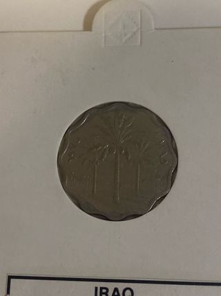 Lote 4 monedas Iraq