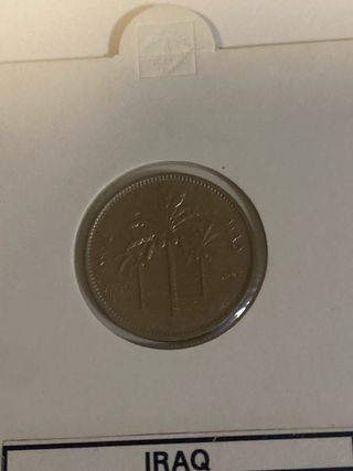 Lote 4 monedas Iraq
