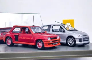 RENAULT SPORT 5 TURBO - CLIO V6 24V 1:43 U.HOBBIES