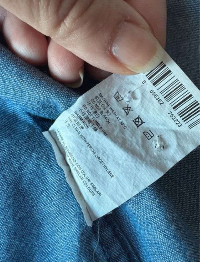 Camicia jeans J. Hart & Bros. uomo M