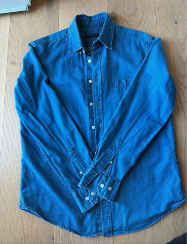 Camicia jeans J. Hart & Bros. uomo M