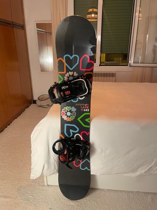 Tabla Snowboard Salomon con Fijaciones