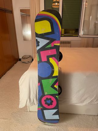 Tabla Snowboard Salomon con Fijaciones