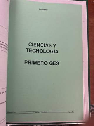 Lengua y Literatura 1º GES