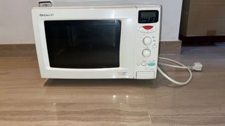 Microondas Sharp Doble Grill Blanco