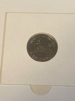 Lote 2 Monedas Eritrea