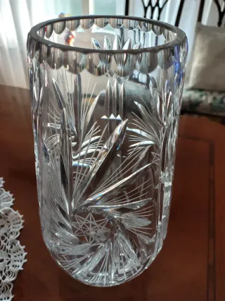 Vaso decorativo in vetro