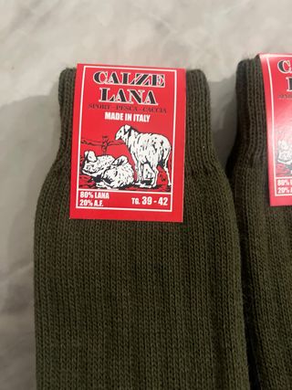 Calze Lana lunghe n.39/42 prodotto Made in italy