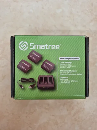 Smatree Batería Li-ion 1220mAh