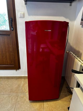 Frigorífico Nevera Hisense Rojo 1 Puerta