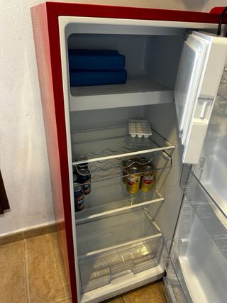 Frigorífico Nevera Hisense Rojo 1 Puerta