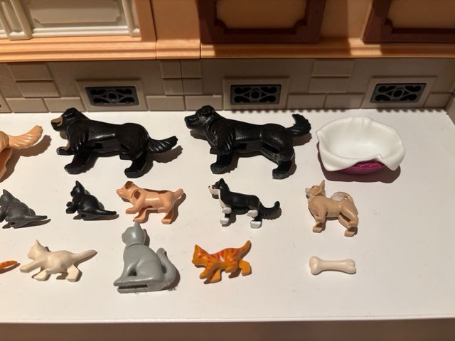 Lote Playmobil: Perros y Gatos