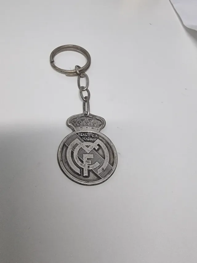 Llavero Real Madrid Plata de Ley