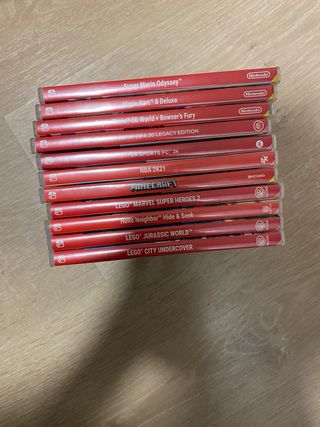 Nintendo Switch + 10 Juegos + mando pro