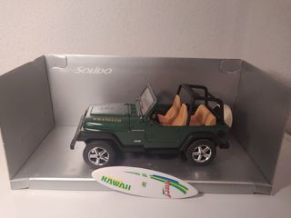 Coche Solido Jeep Wrangler California 1/18