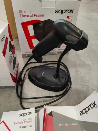 Lector Código Barras Aqprox + Impresora Térmica