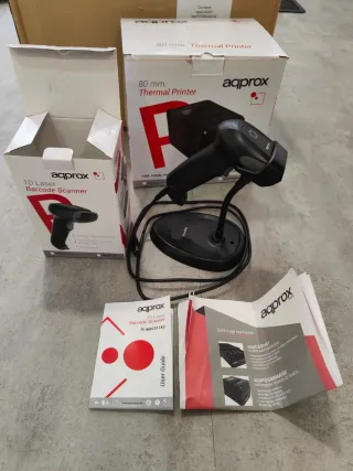 Lector Código Barras Aqprox + Impresora Térmica