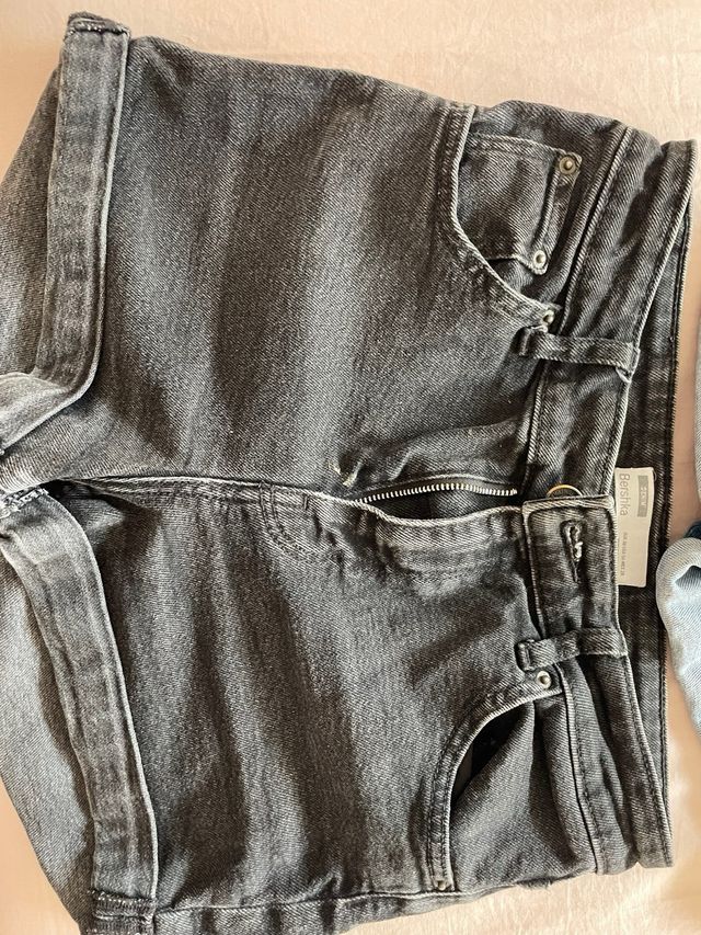 Lote 2 Shorts Vaqueros Bershka