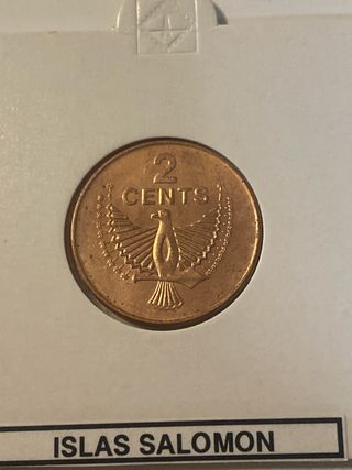 Lote 2 Monedas Islas Salomón