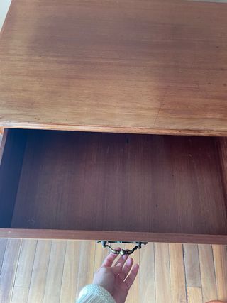 Cassettiera in legno vintage Sapelly