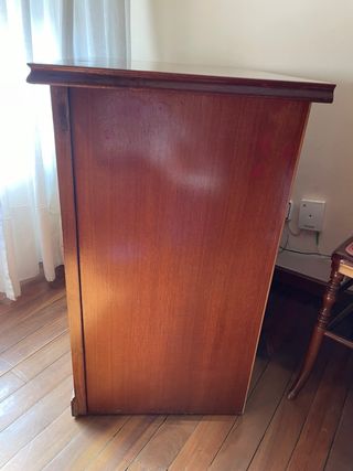 Cassettiera in legno vintage Sapelly
