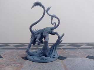 Bestia Trémula B miniatura en resina