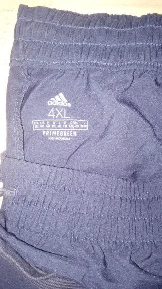 Pantalón chándal Adidas Azul Talla 4XL