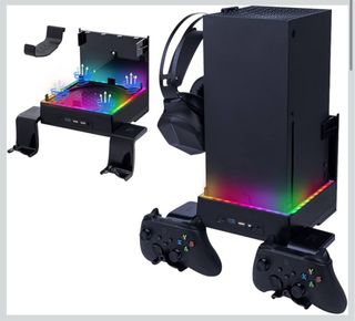Base Carga Xbox Series X con RGB y Ventilador