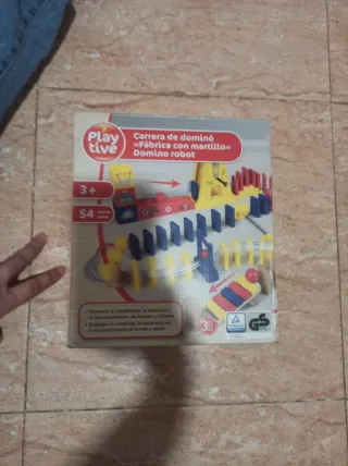 Carrera de Dominó Play Tive Robot