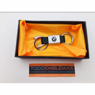 Llavero de cuero con logo bmw 2 Perfecto para reg