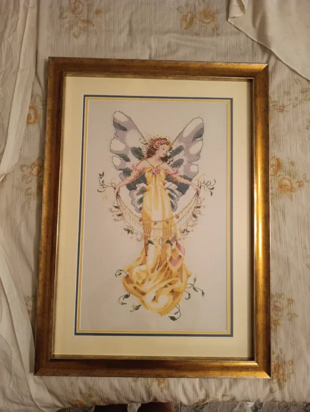 Cuadro Hada Dorada