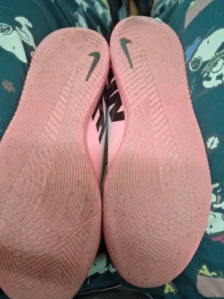 Zapatillas Nike Fútbol Sala Rosa y Negro