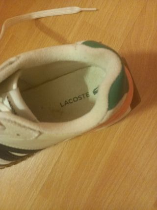 Zapatillas Lacoste Mujer Blancas y Rosas