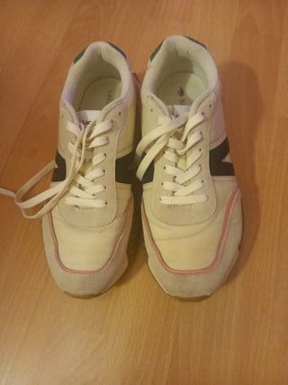 Zapatillas Lacoste Mujer Blancas y Rosas
