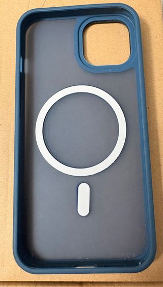 Cover iPhone 13 MagSafe Blu