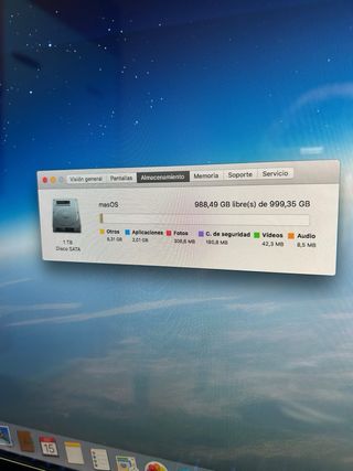 iMac 27 Apple Plata