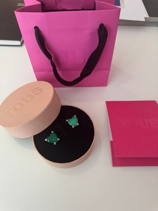 Pendientes Corazón Plata Tous