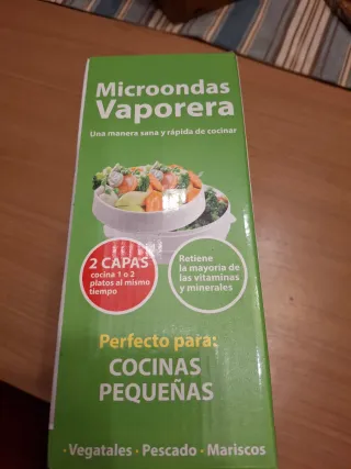 Vaporera Microondas a Estrenar